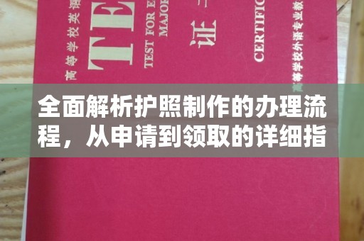 全椒全面解析护照制作的办理流程，从申请到领取的详细指南